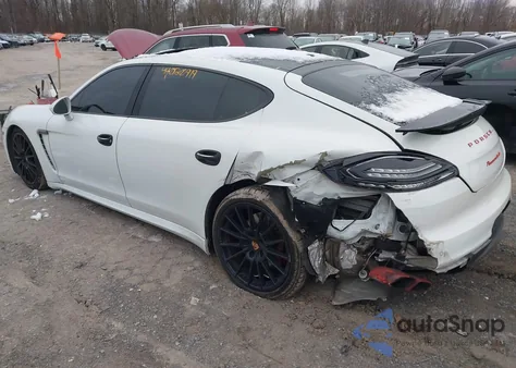 2014 Porsche Panamera Turbo Executive from USA, damaged, VIN WP0BC2A75EL077329